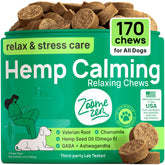 Zoomezen hemp calming chews for dogs puppy treats soft texture close-up for stress relief potential