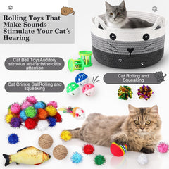 Zopeal cat wand toys spark chasing games and athletic exercise.