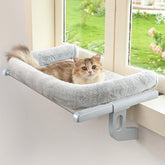 Zoratoo cat window sill perch cushion detail offers cozy snuggling comfort.