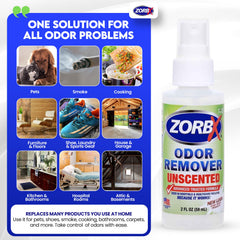 ZORBX fragrance-free odor blocker for healthcare environments keeps rooms fresher