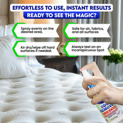 ZORBX odor remover spray in healthcare setting reduces odors quickly