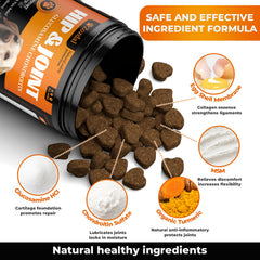 Zozdal dog chews chicken-flavor soft chews dogs love for daily care.
