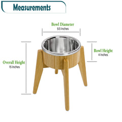 ZPirates dog mealtime setup demonstrates reduced ground mess and spill prevention.