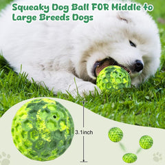 ZRIFAQESW indestructible-dog-ball designed for aggressive chewers and long-lasting play.