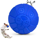 zrifaquesw indestructible dog toy ball with crisp squeak boosts engagement during play