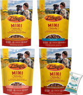 Zuke's Mini Naturals Chicken treats—low-calorie rewards for training and playtime.