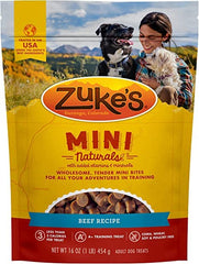 Zuke's Mini Naturals Salmon treats—delightful rewards for dogs.