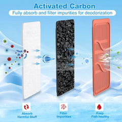 Zuqqony double-sided mesh captures tiny debris for cleaner water