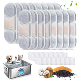 Zuqqony DYSJ01 filter packaging—complete replacement kit for clean-tasting pet water.