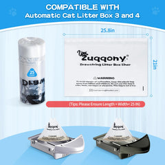 Zuqqony thickened leak-proof liner prevents spills during cleanup