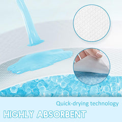 Zuqqony pad with fresh anti-odor scent improving air around litter area