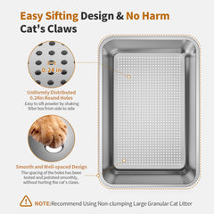 Zuqqony semi-enclosed design helps curb odors in busy households.