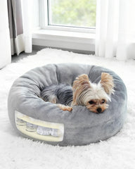 Zuvmi small dog bed pocketed-coil mattress delivers durable support for small pets.