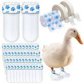 ZZBUY disposable boots for duck feet in blue pack protects daily foot care