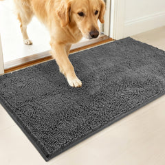100pointONE dog door mat 60x36 front view keeps mud at the door and floors dry.