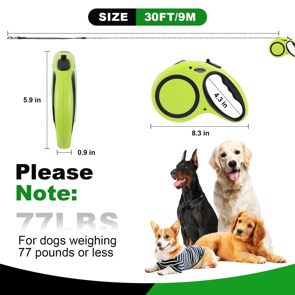 131RRYVY ergonomic TPE handle for comfortable grip during walks.