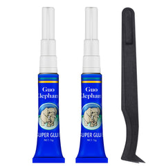 1DFAUL Aquarium Glue bottle shows dry-application bonding for live plants