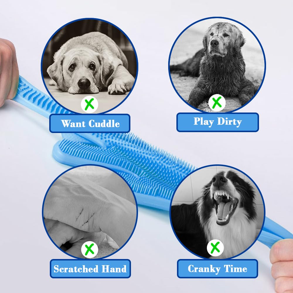 1TO3GO pet grooming gloves heat-resistance-450f for handling hot items safely