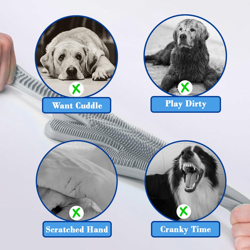 1TO3GO gloves easy to disinfect with hot water after bath-time.