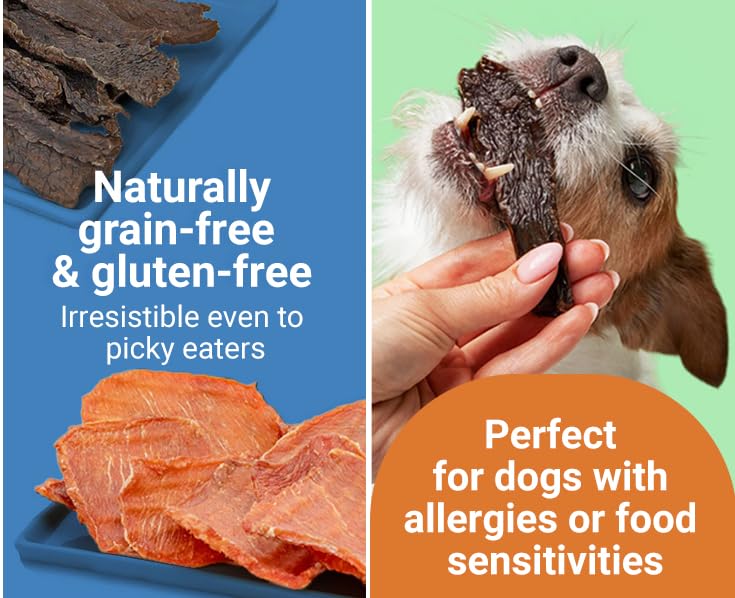 2 Dogs Treats satisfaction guarantee graphic communicates risk-free purchase