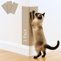 2ME Cat Scratch Mat beige front view for furniture protection and claw engagement