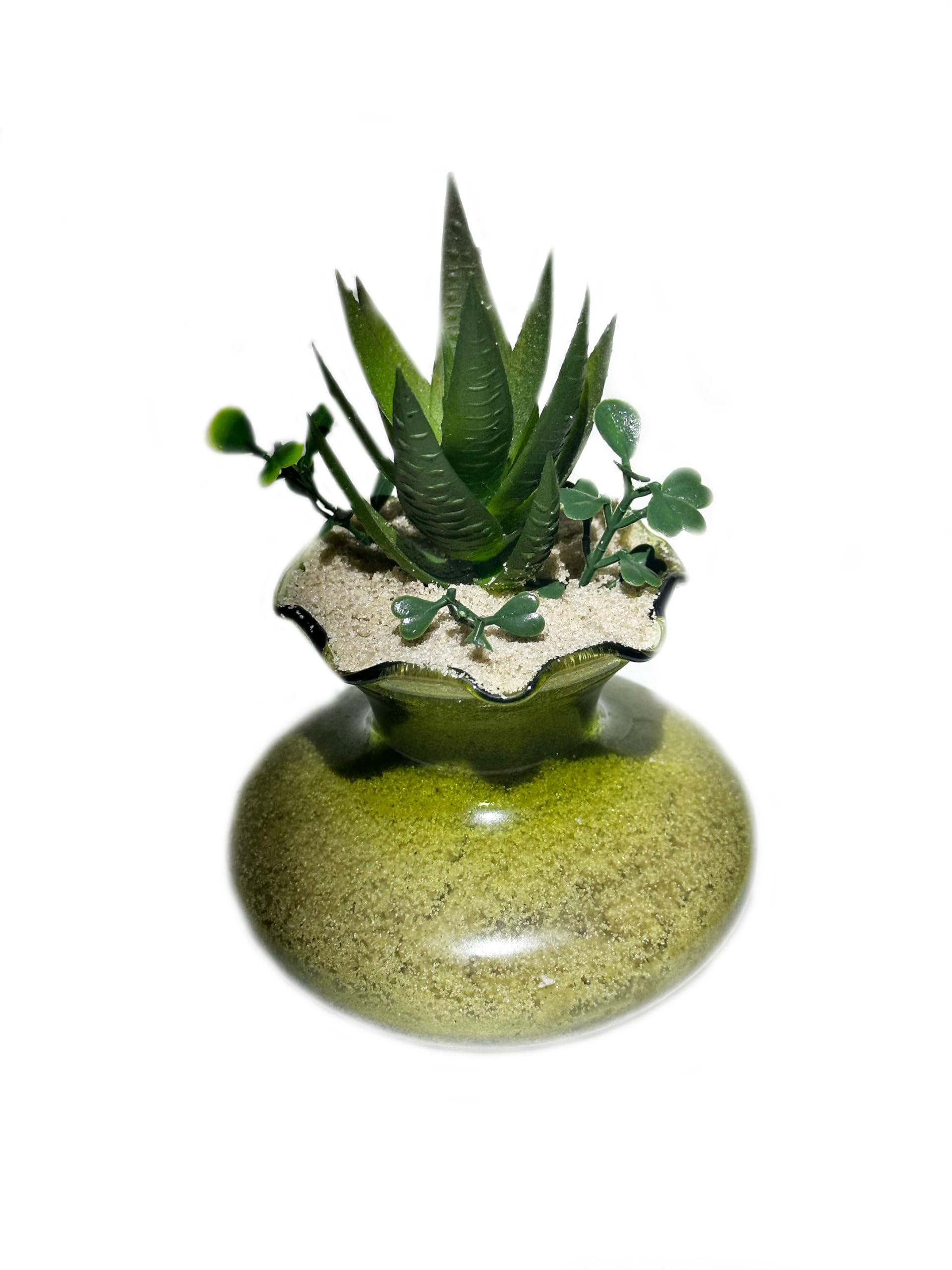 2 Pounds Natural Sand in a garden setting adds mineral-rich base for containers.