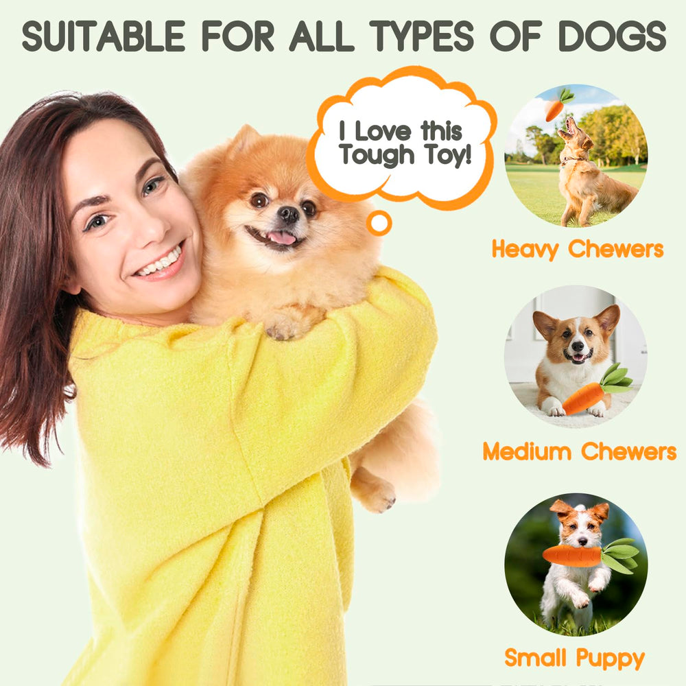 2TRUL dog toy 9.5 inch size ideal for medium to large breeds.