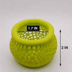 3DAquaticSolutions lime easy-install pot enhances plant setup and maintenance.