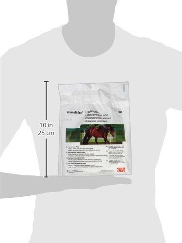 3M Animalintex Hoof Pads 1395 packaging highlighting a ready-to-use hoof care solution