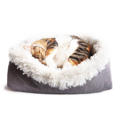 4CLAWS furry bed mat dog-small – great lounging spot for small dogs