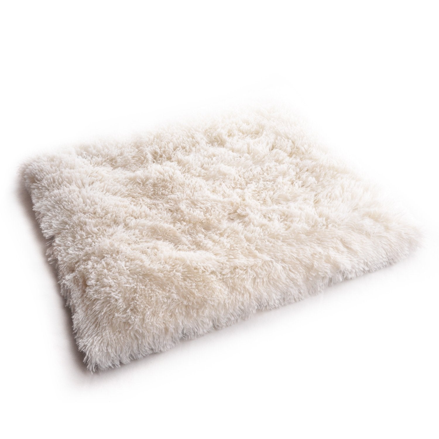 4CLAWS furry pet bed mat faux-fur detail – luxurious texture for napping