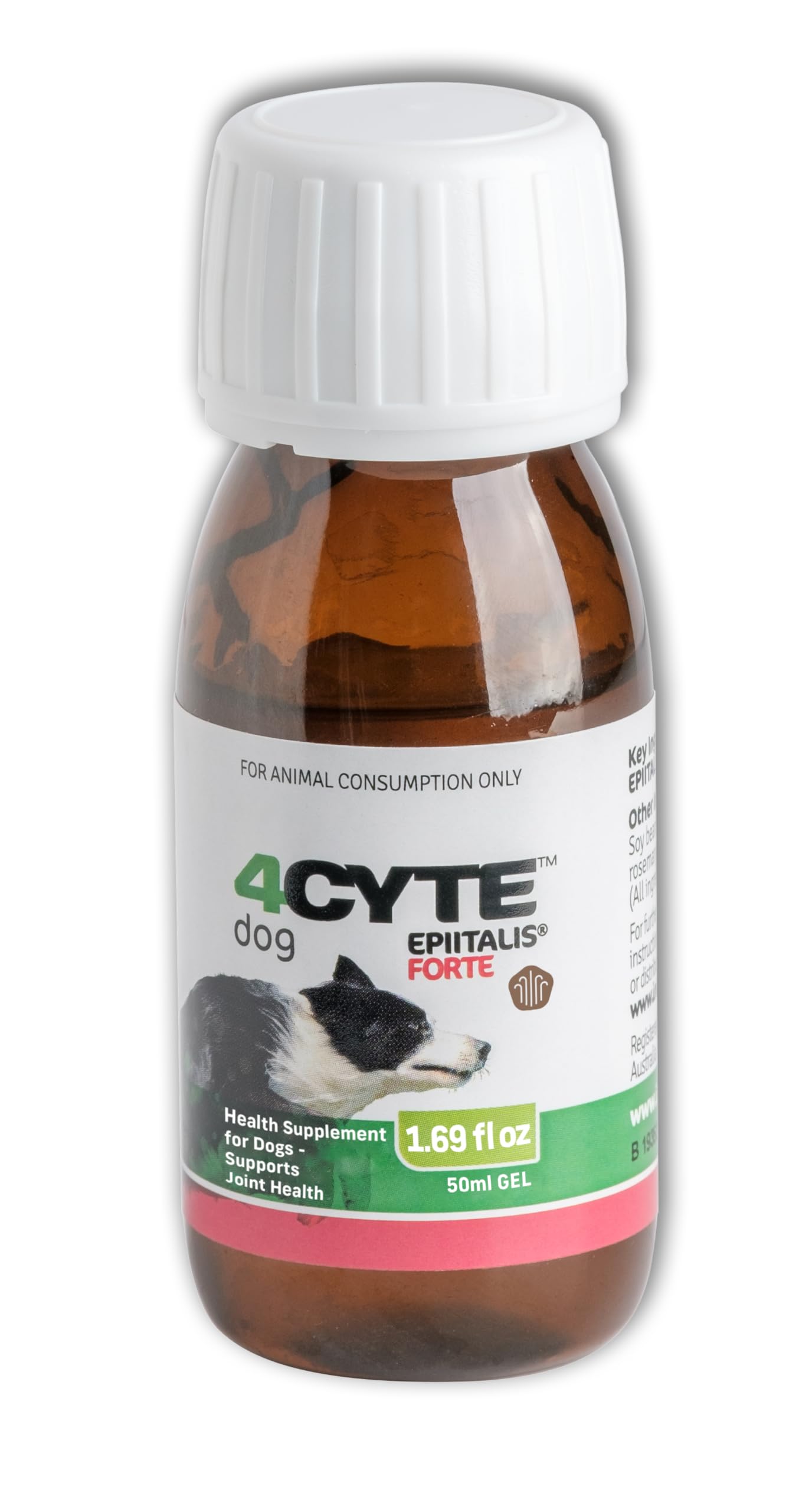 4CYTE Epiitalis Forte gel texture close-up shows easy administration
