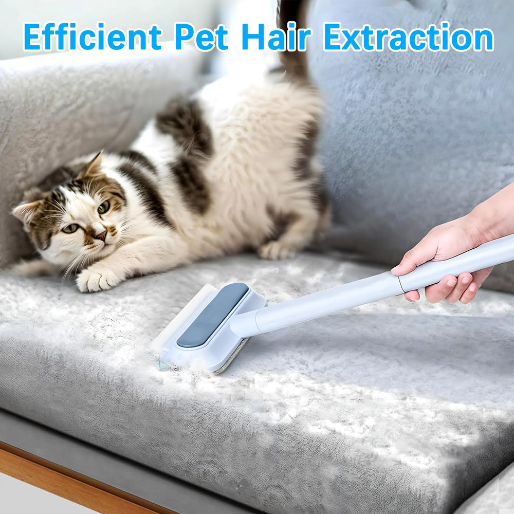 4in1 Pet Hair Remover storage hook keeps tool ready for quick cleanups