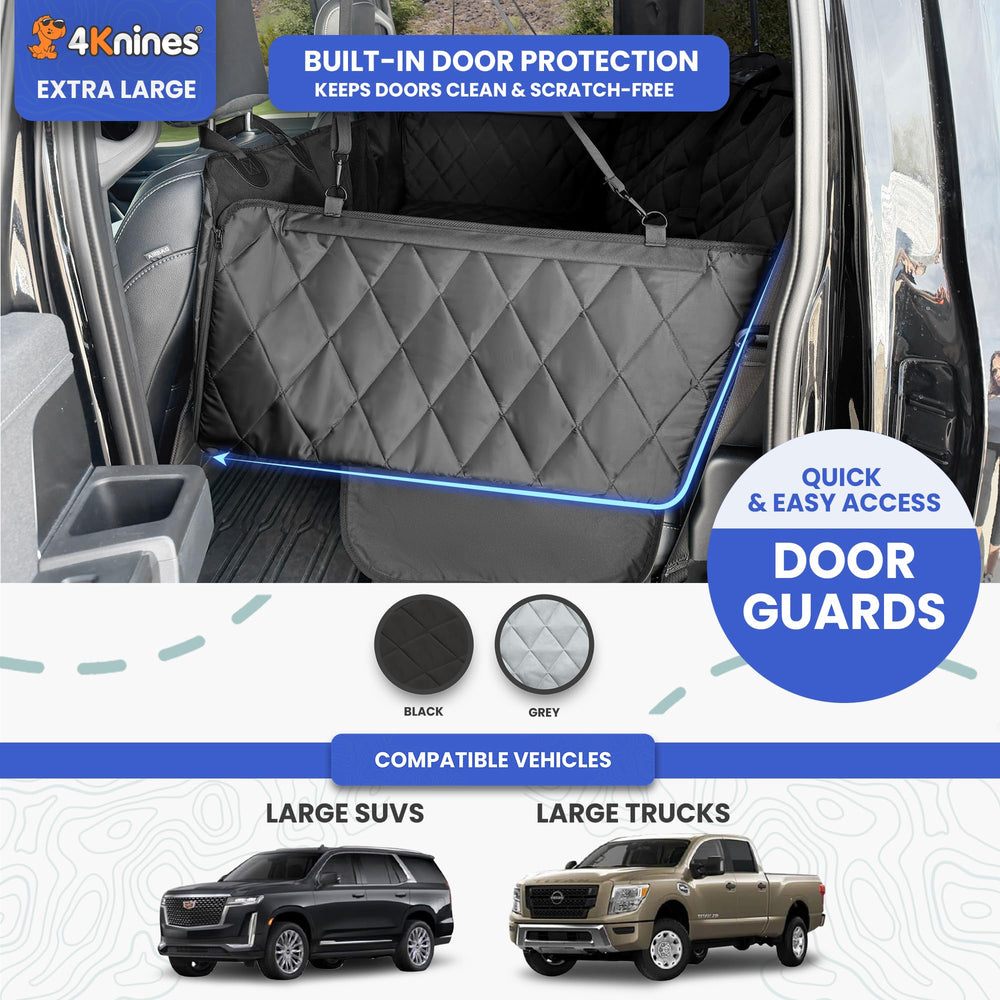 4Knines EZ Open door-panel protector highlights interior shielding