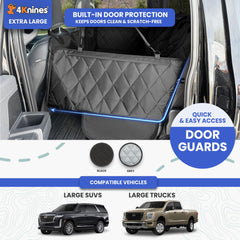 4Knines EZ Open door-panel protector highlights interior shielding