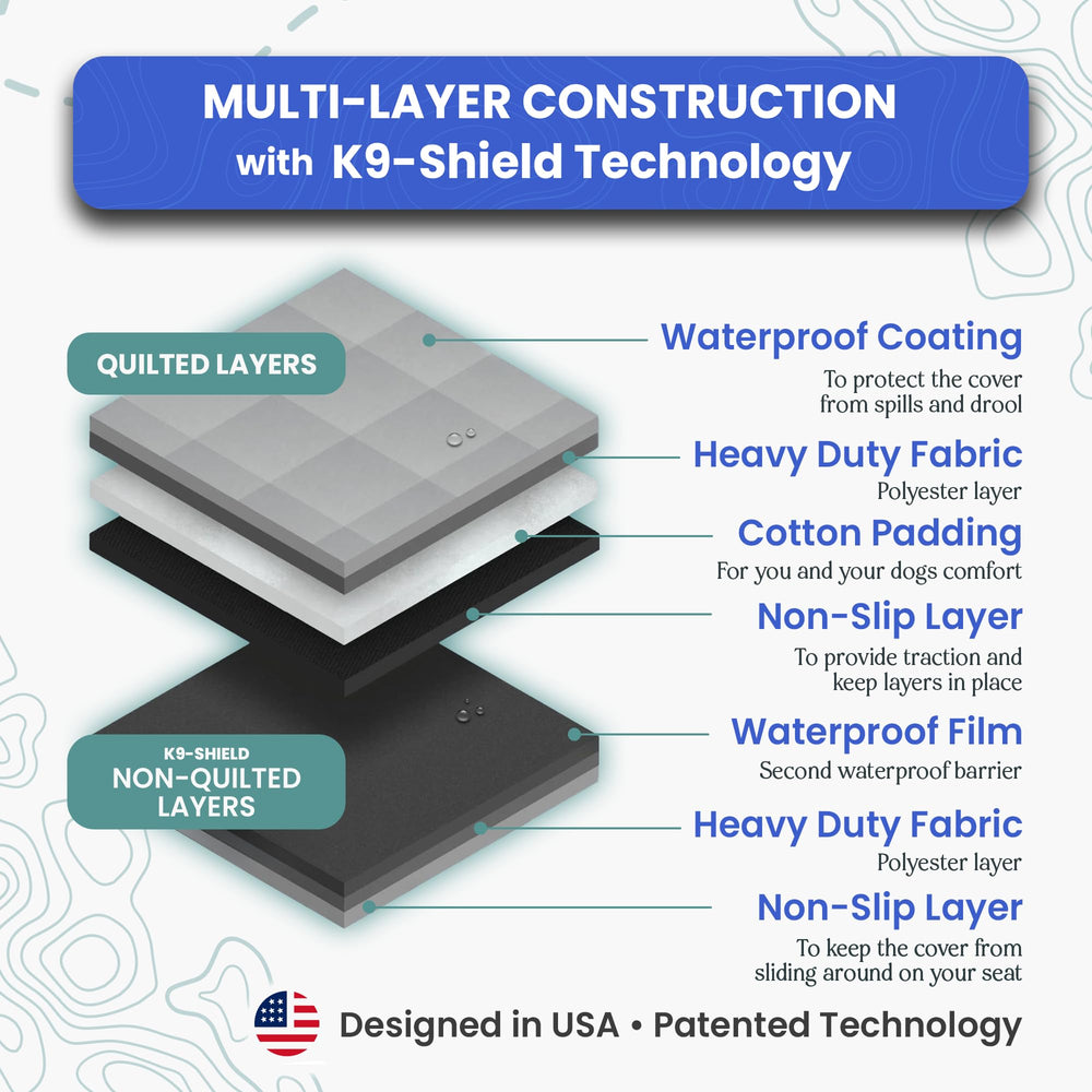 4Knines regular and XL sizing options fit many vehicles for better coverage.