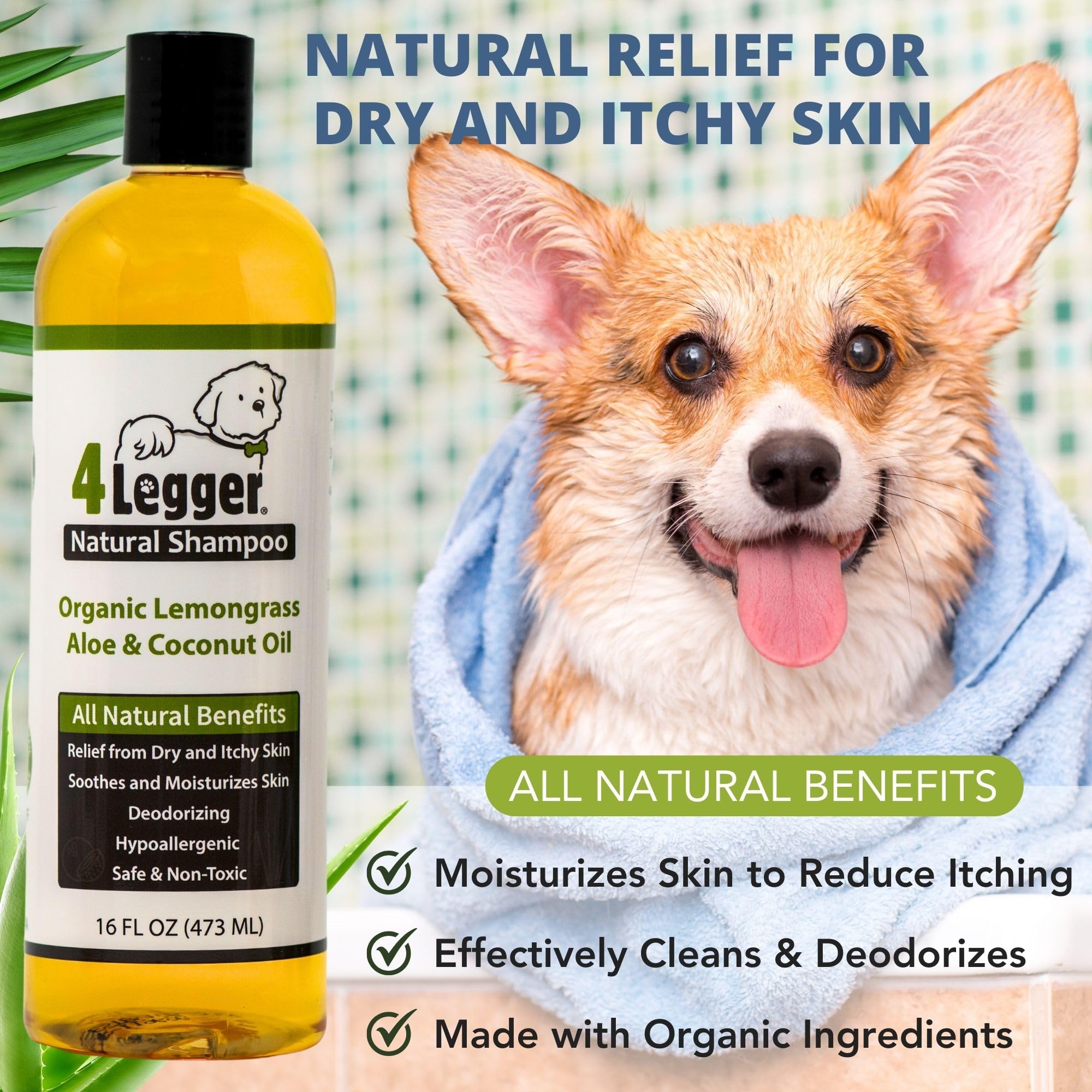 4Legger eco-friendly packaging highlights sustainable, biodegradable care