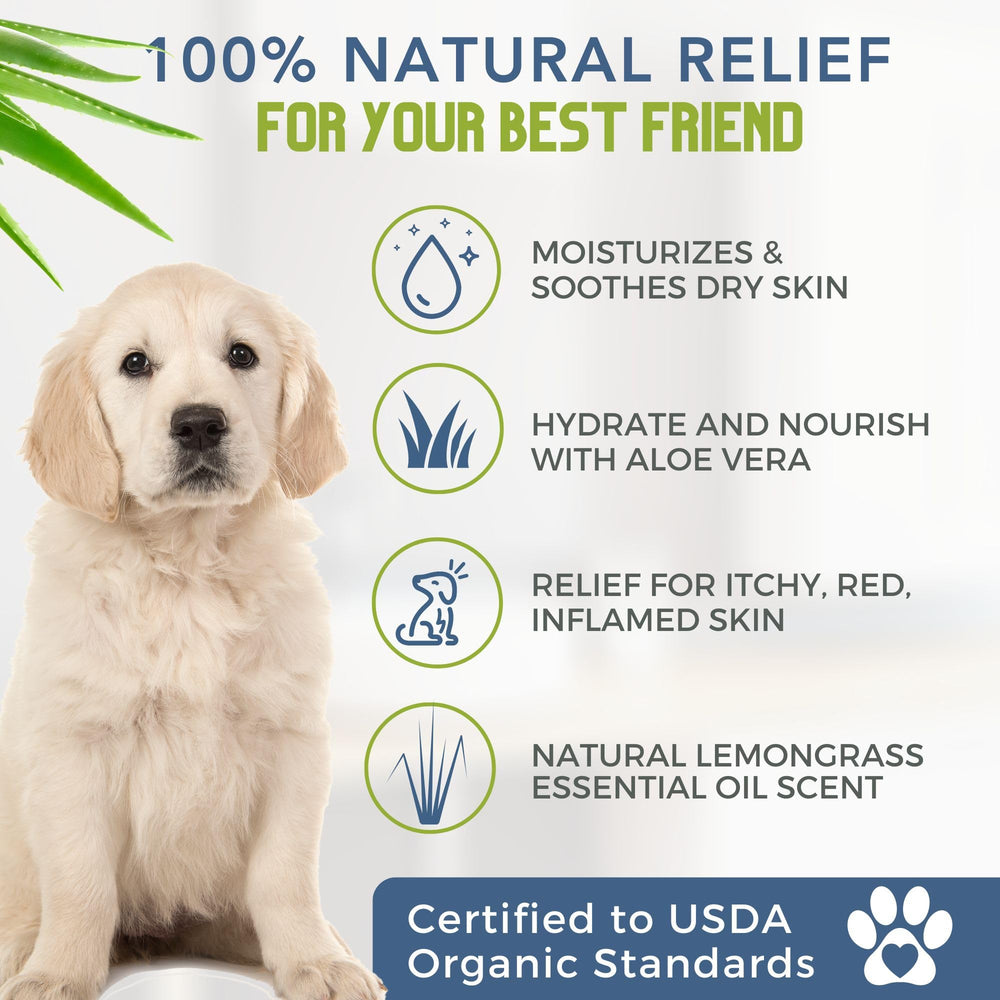 4Legger foam lather image suggests mild cleansing for pets