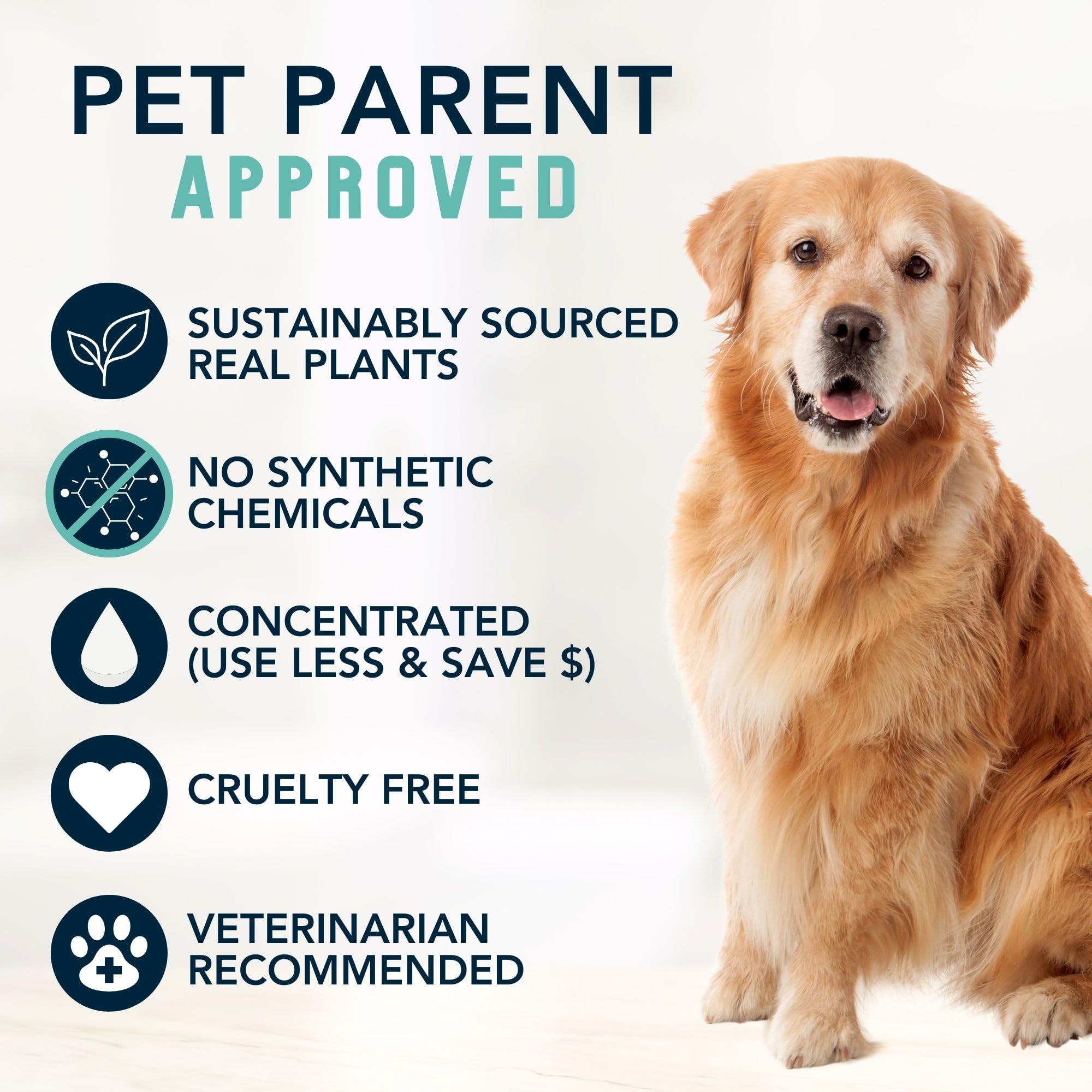 4Legger tea tree oil dog shampoo emphasizes non-toxic, holistic grooming.