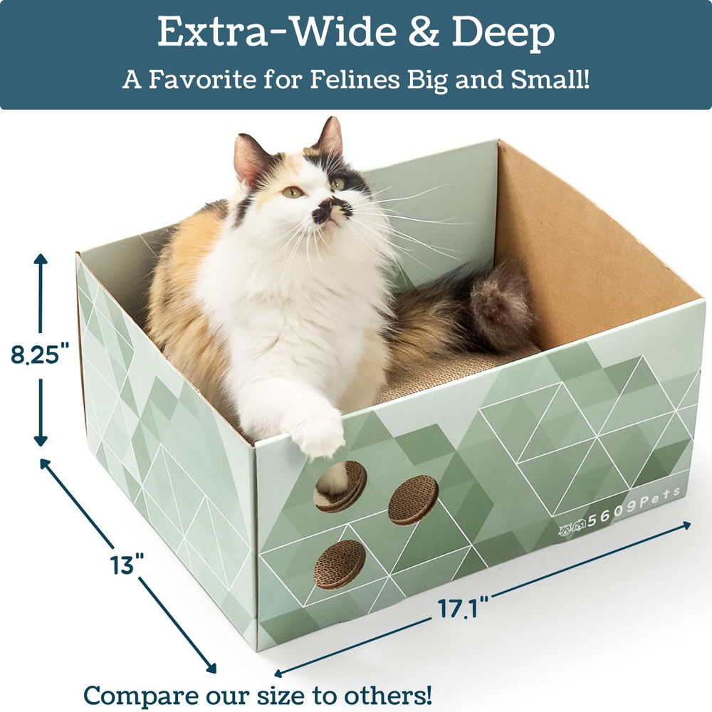 5609PETS cat scratch play area for active indoor cats