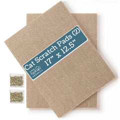 The 5609PETS cat scratcher pad pack offers generous size for bigger cats to lounge and scratch.
