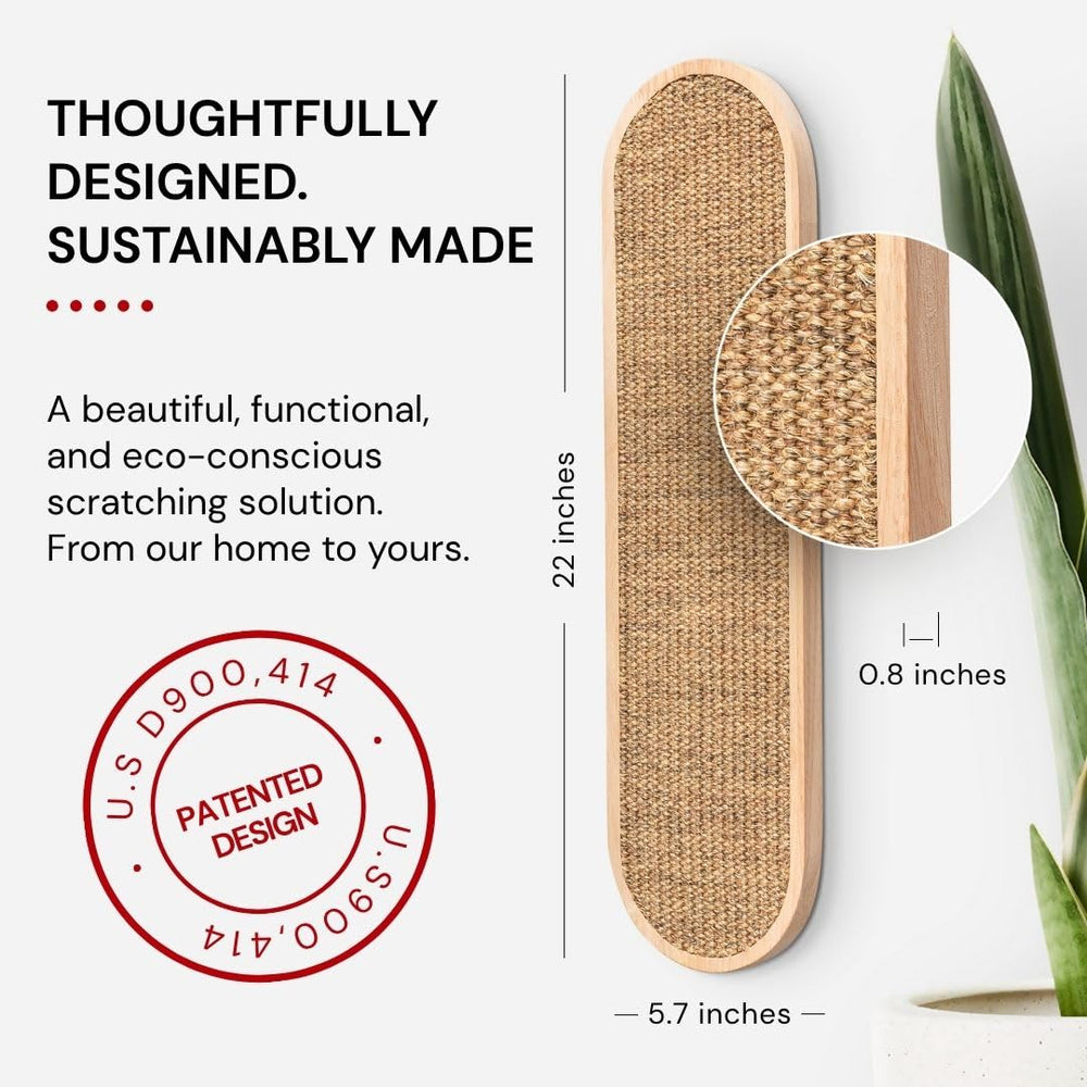 7 Ruby Road scratcher compatible with floor use for versatility