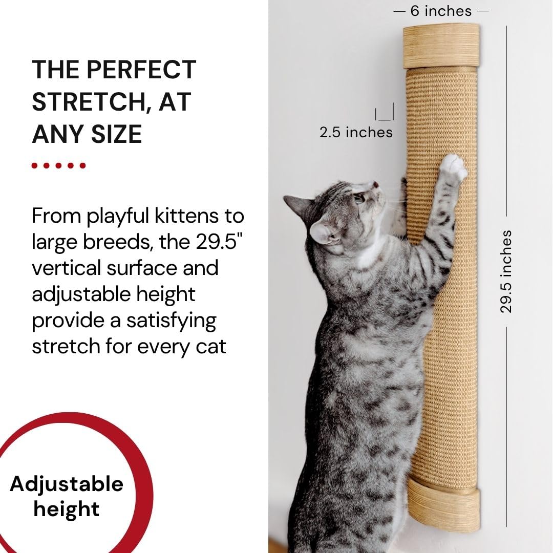7 Ruby Road solid pine wood frame construction; durable, safe cat furniture