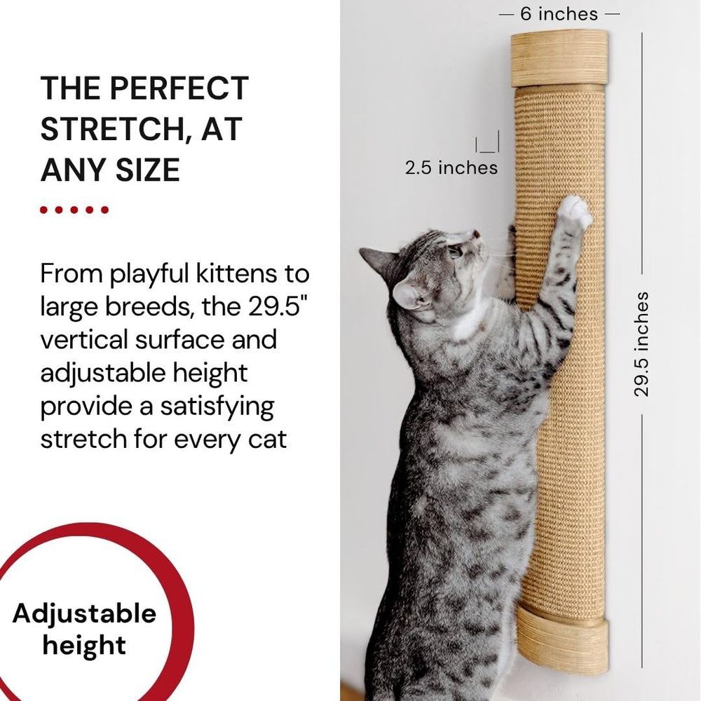7 Ruby Road solid pine wood frame construction; durable, safe cat furniture