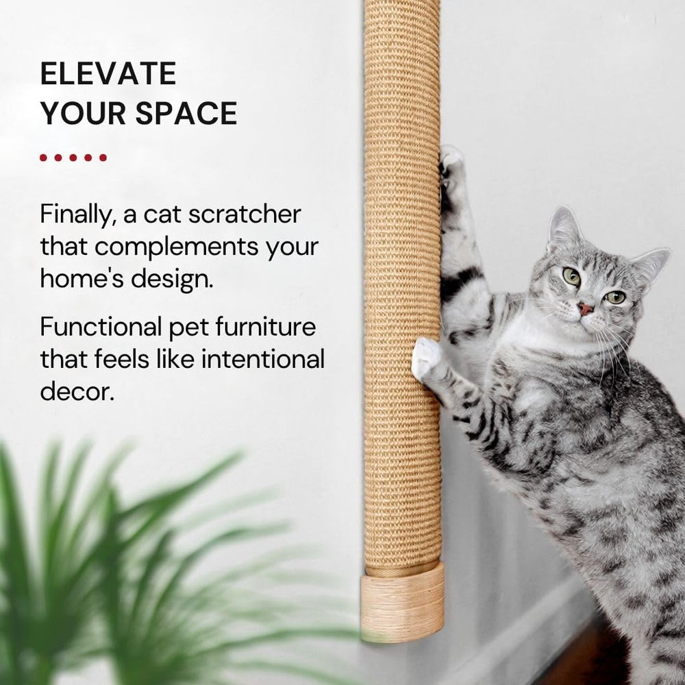 7 Ruby Road tall vertical mount with height adjustment for kittens and large cats