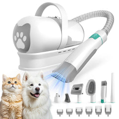 8VR Dog Grooming Kit packaging preview highlights an all-in-one grooming solution
