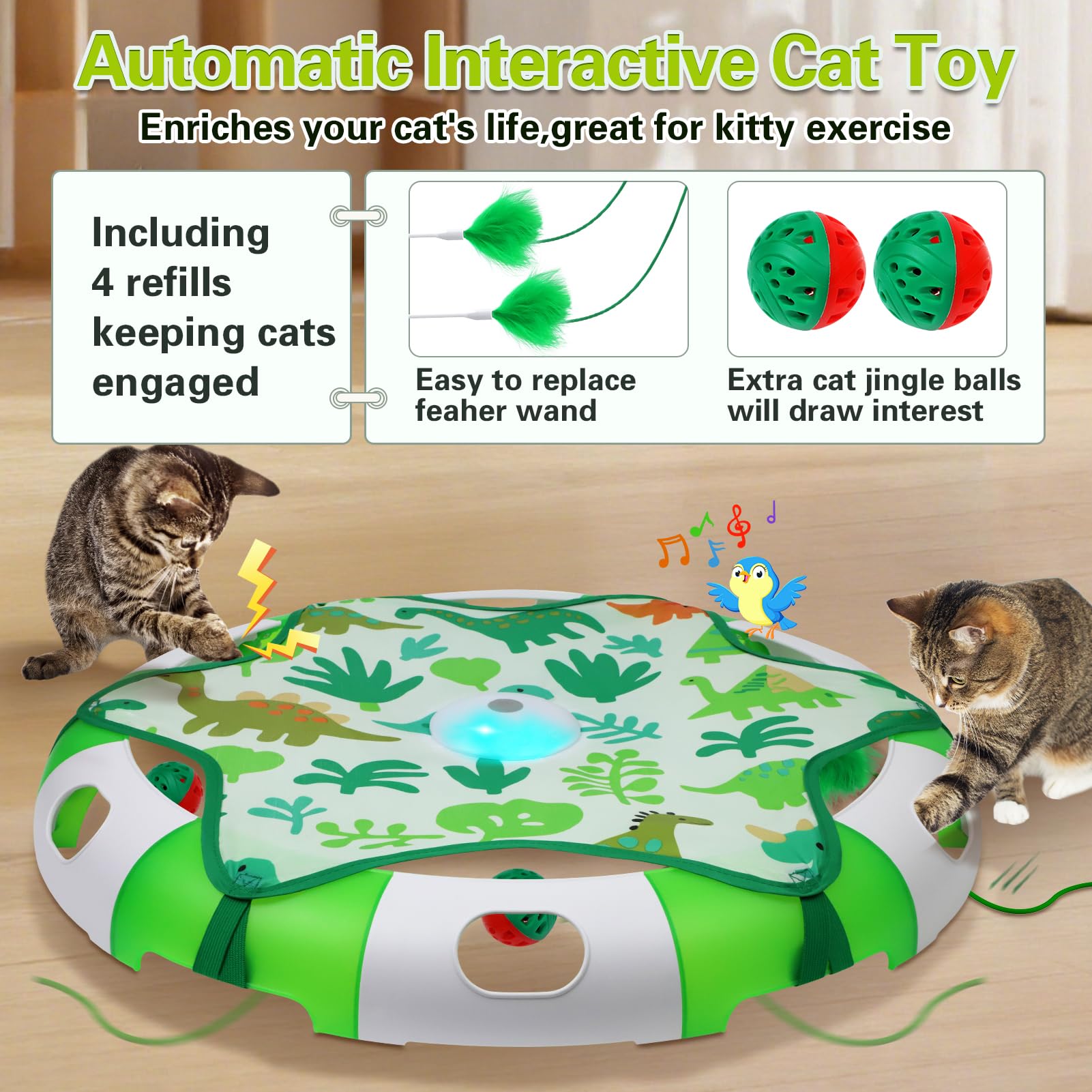 BENTOPAL indoor cat toy helps reduce boredom and anxiety at home