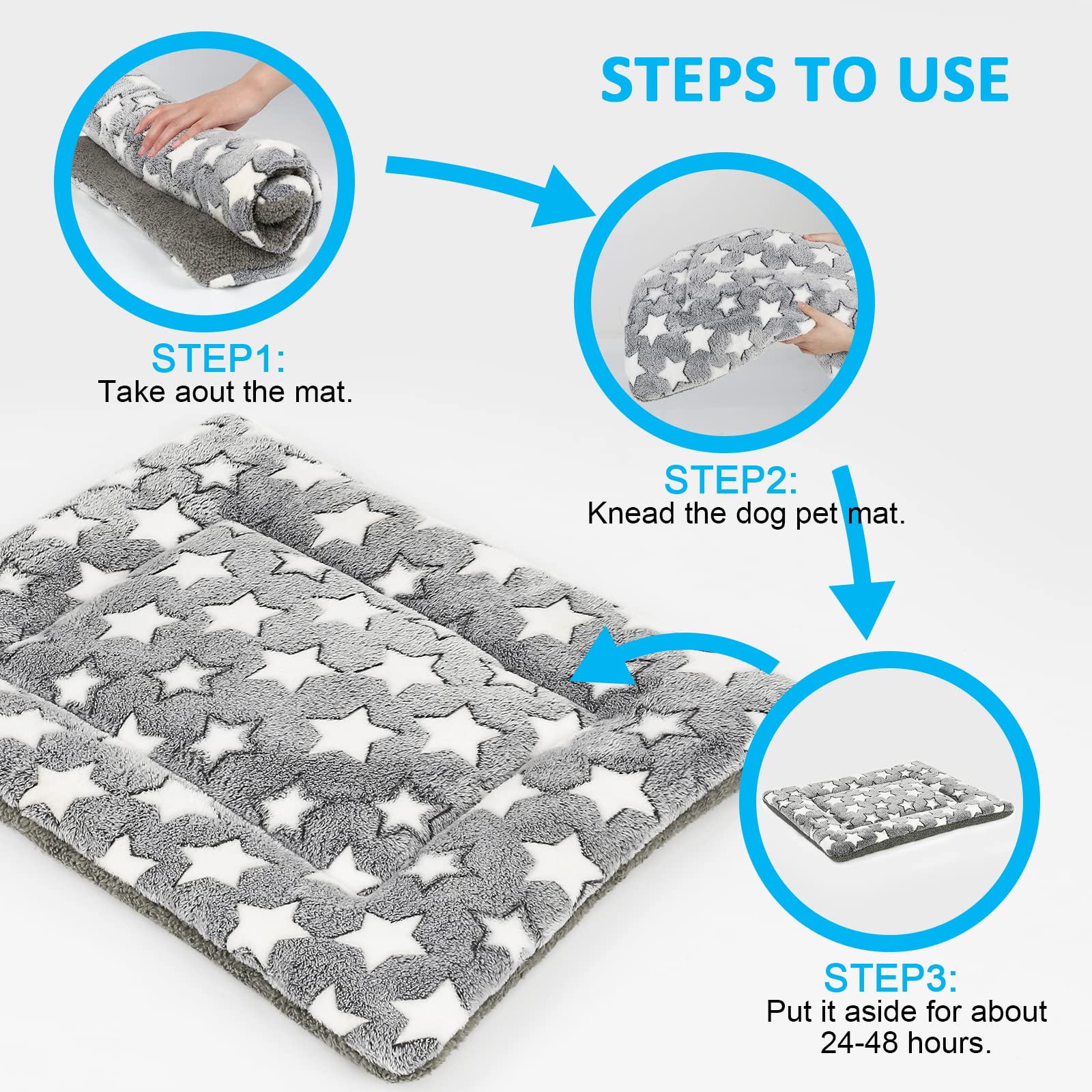 Kigmmro Dog Bed Mat care tips and long-lasting material