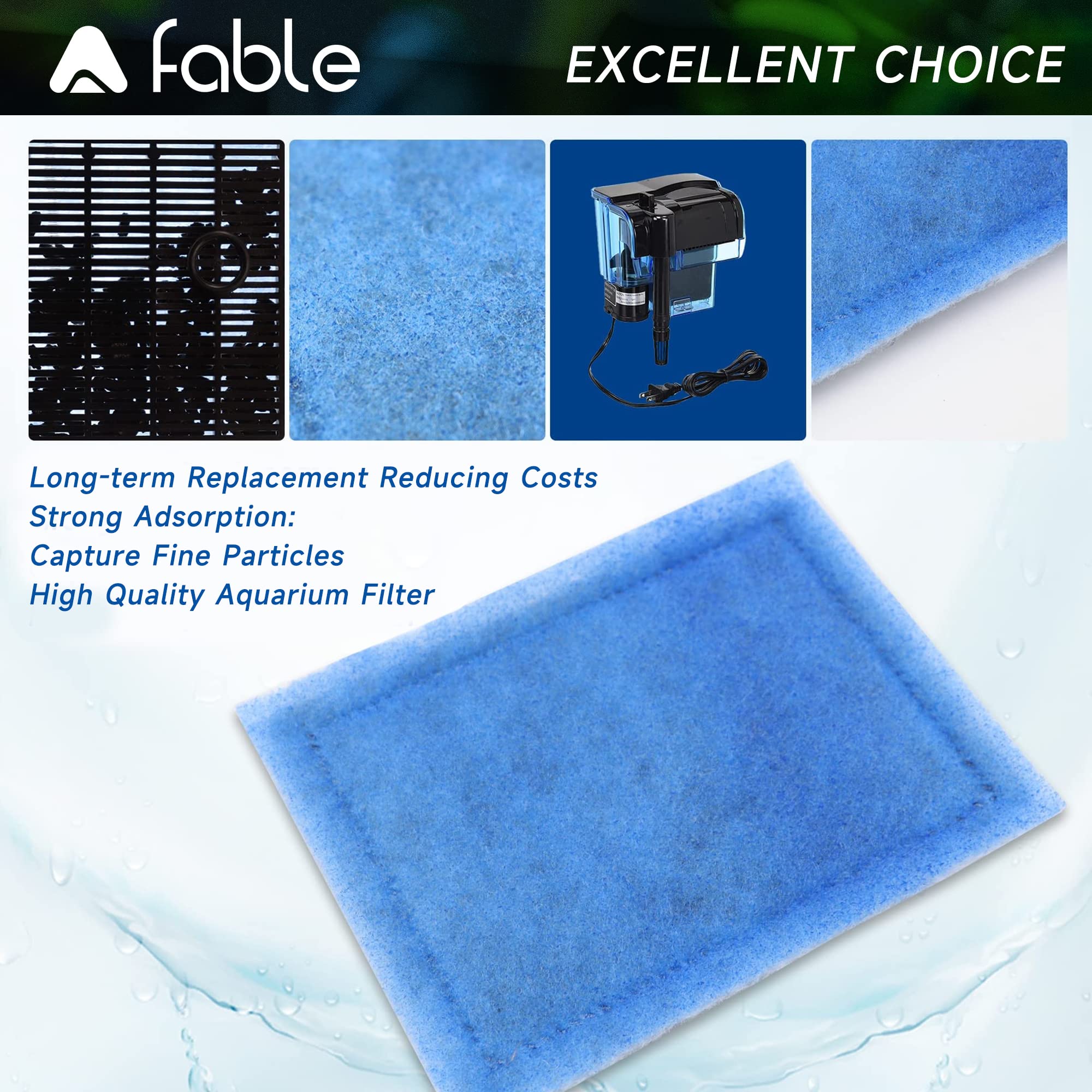A Fable washable and reusable design saves money with long-lasting filtration.