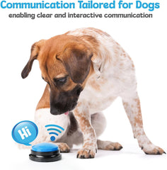 A-URA Dog Buttons hd-sound-speaker delivers crisp playback for understanding.